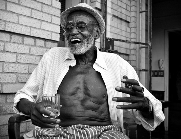 Melvin Van Peebles during an interview at his home in New York city